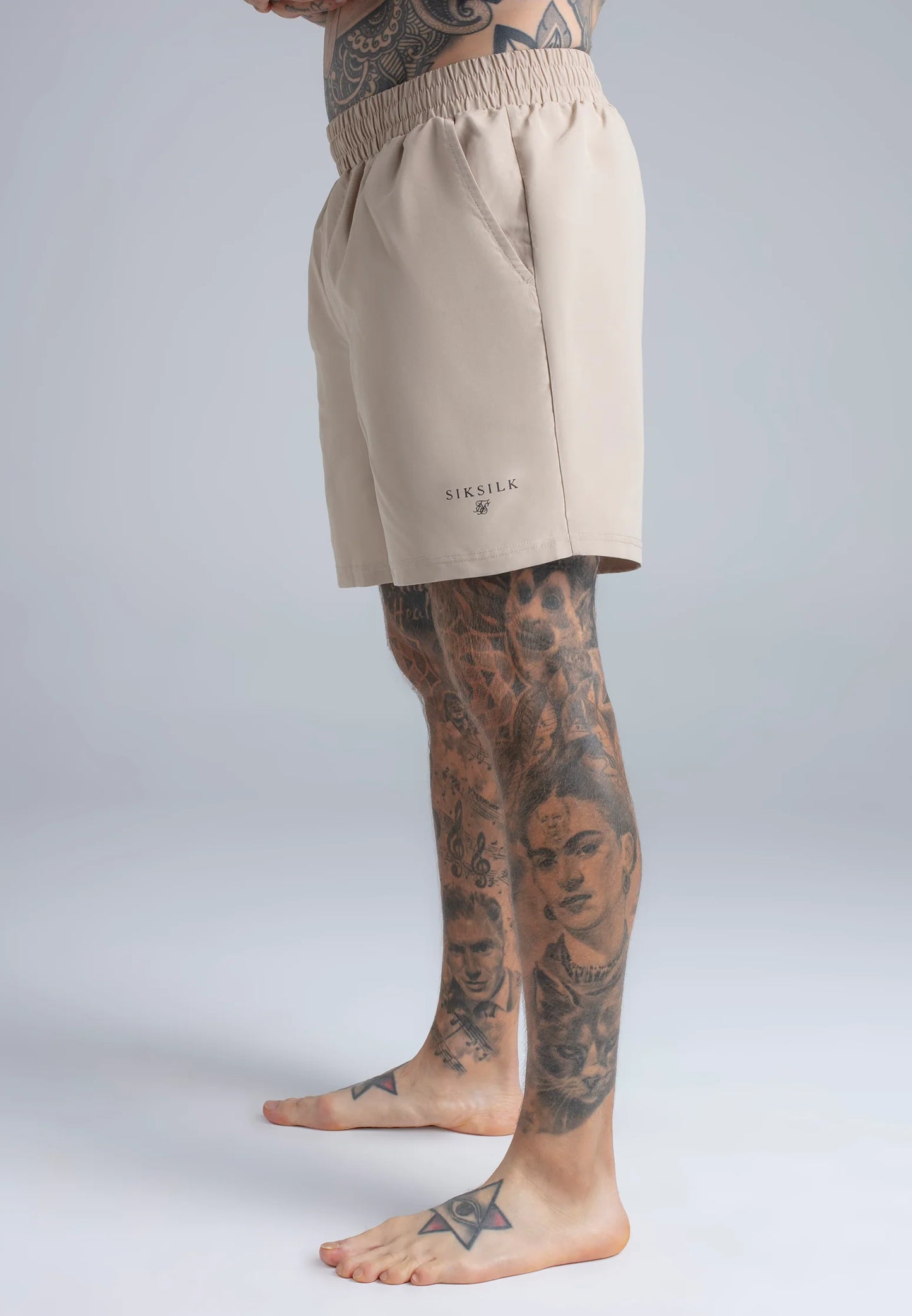Conjunto de Dois Calções Pretos e Beges SikSilk SS26