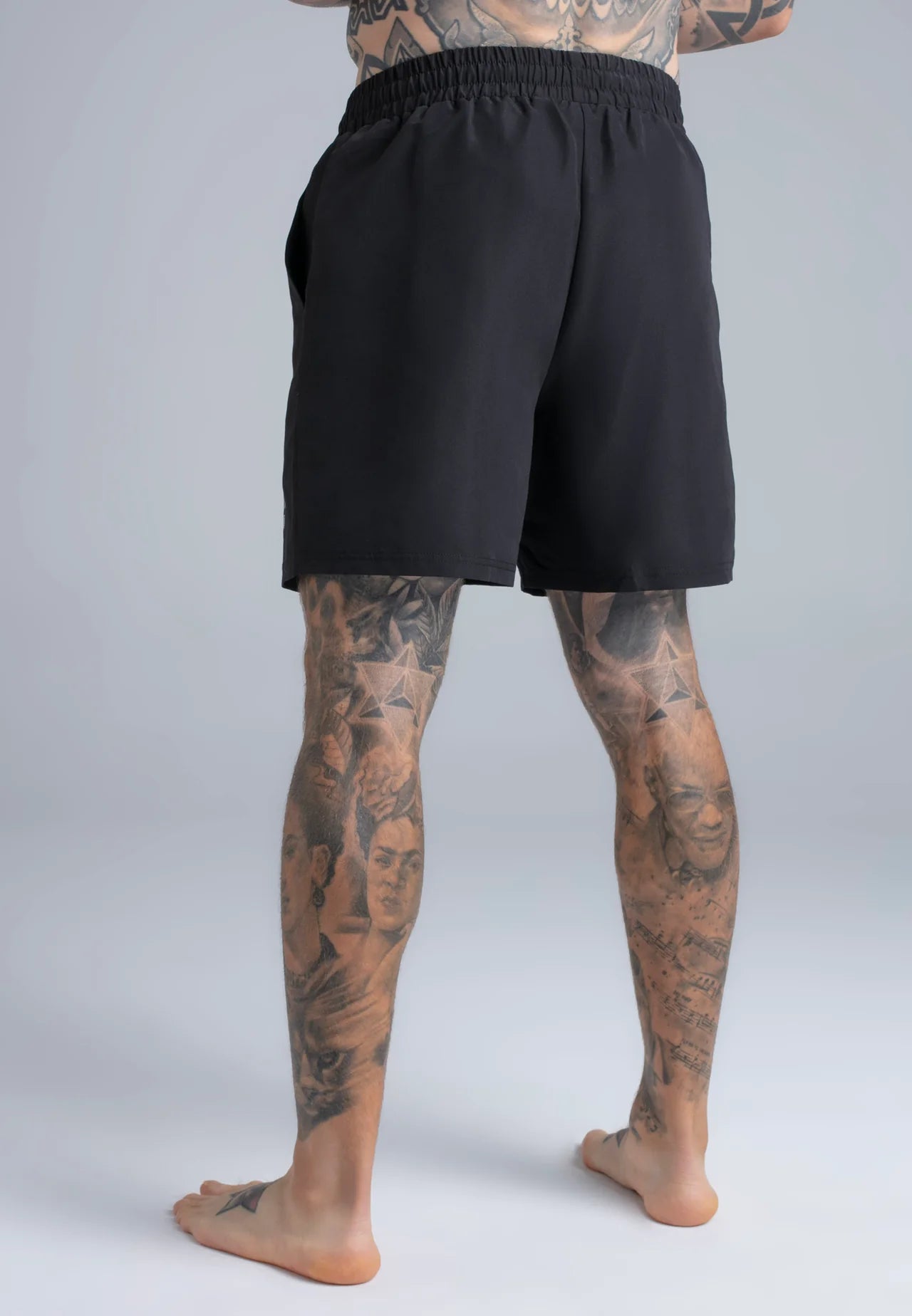 Conjunto de Dois Calções Pretos e Beges SikSilk SS26