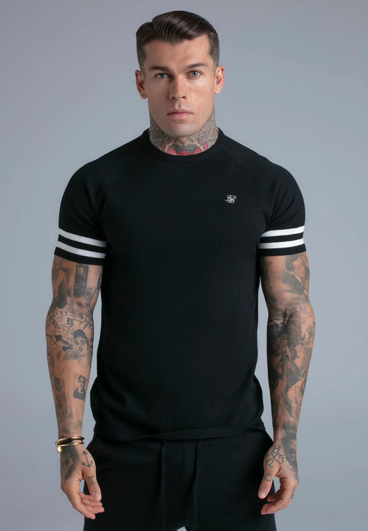 T-shirt Preta SikSilk SS26