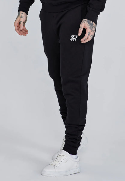 Fato de Treino Preto em Algodão SikSilk
