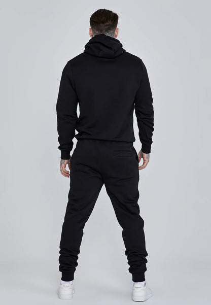 Fato de Treino Preto em Algodão SikSilk