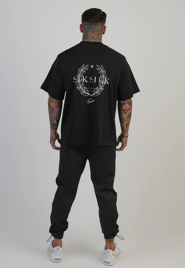 T-shirt Preta SikSilk FW25