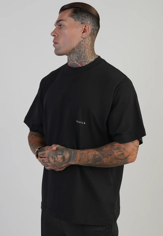 T-shirt Preta SikSilk FW25