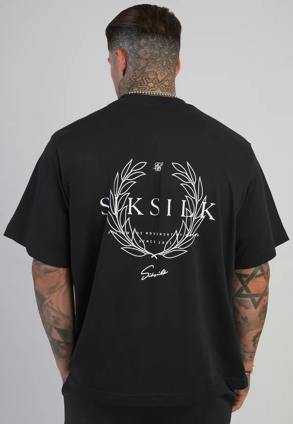 T-shirt Preta SikSilk FW25