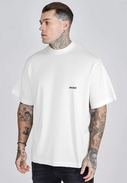 T-shirt Branca Estampada SikSilk