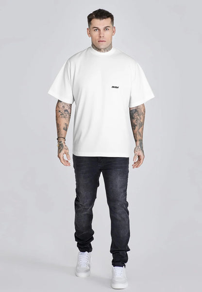 T-shirt Branca Estampada SikSilk