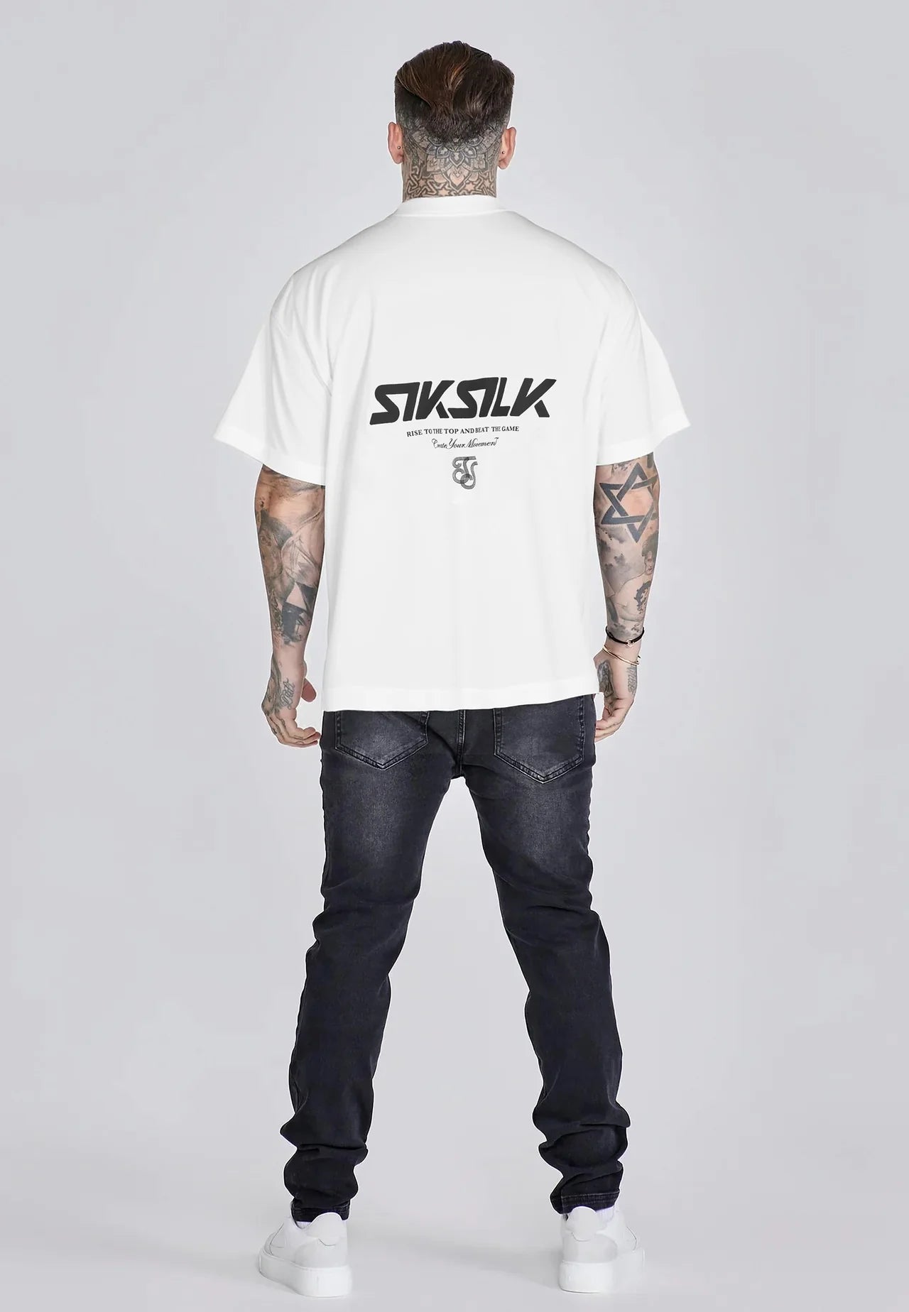 T-shirt Branca Estampada