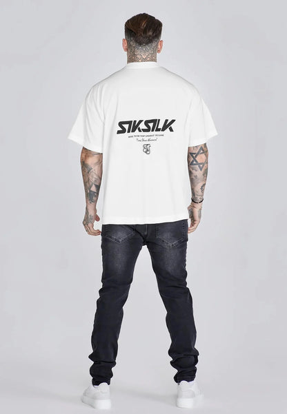 T-shirt Branca Estampada SikSilk