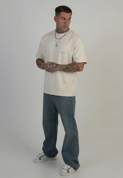 T-shirt Bege Estampada SikSilk