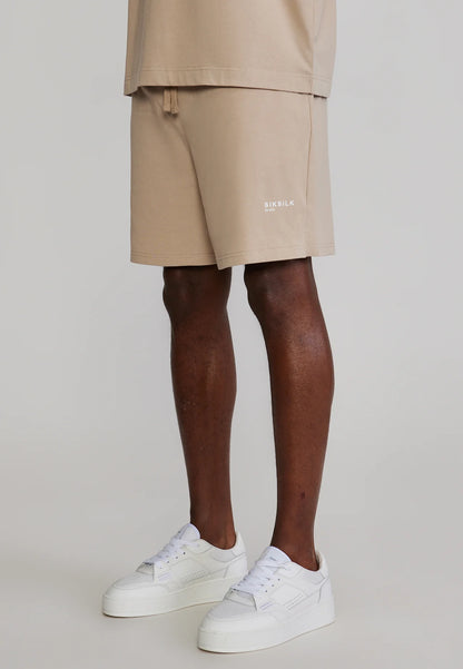 Conjunto T-Shirt e Calções Bege Oversized SikSilk