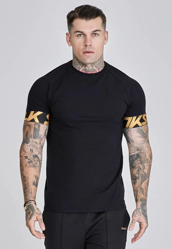 T-shirt Preta SikSilk SS26
