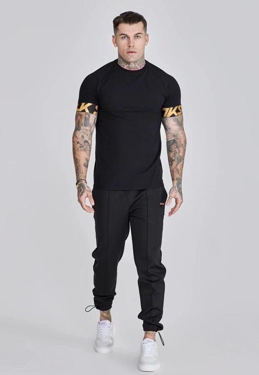 T-shirt Preta SikSilk SS26