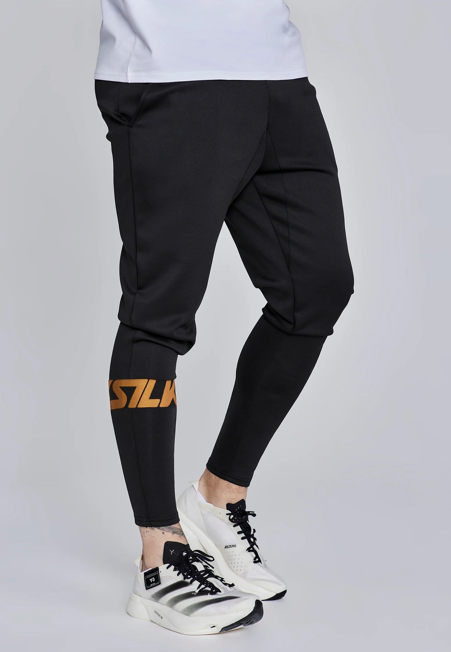 Calças Fato de Treino Pretas SikSilk SS26