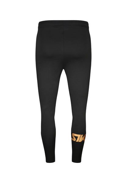 Calças Fato de Treino Pretas Muscle Fit SikSilk
