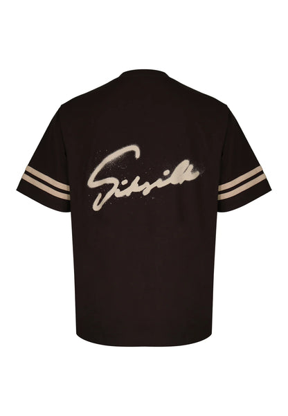 T-shirt Castanha Oversized SikSilk
