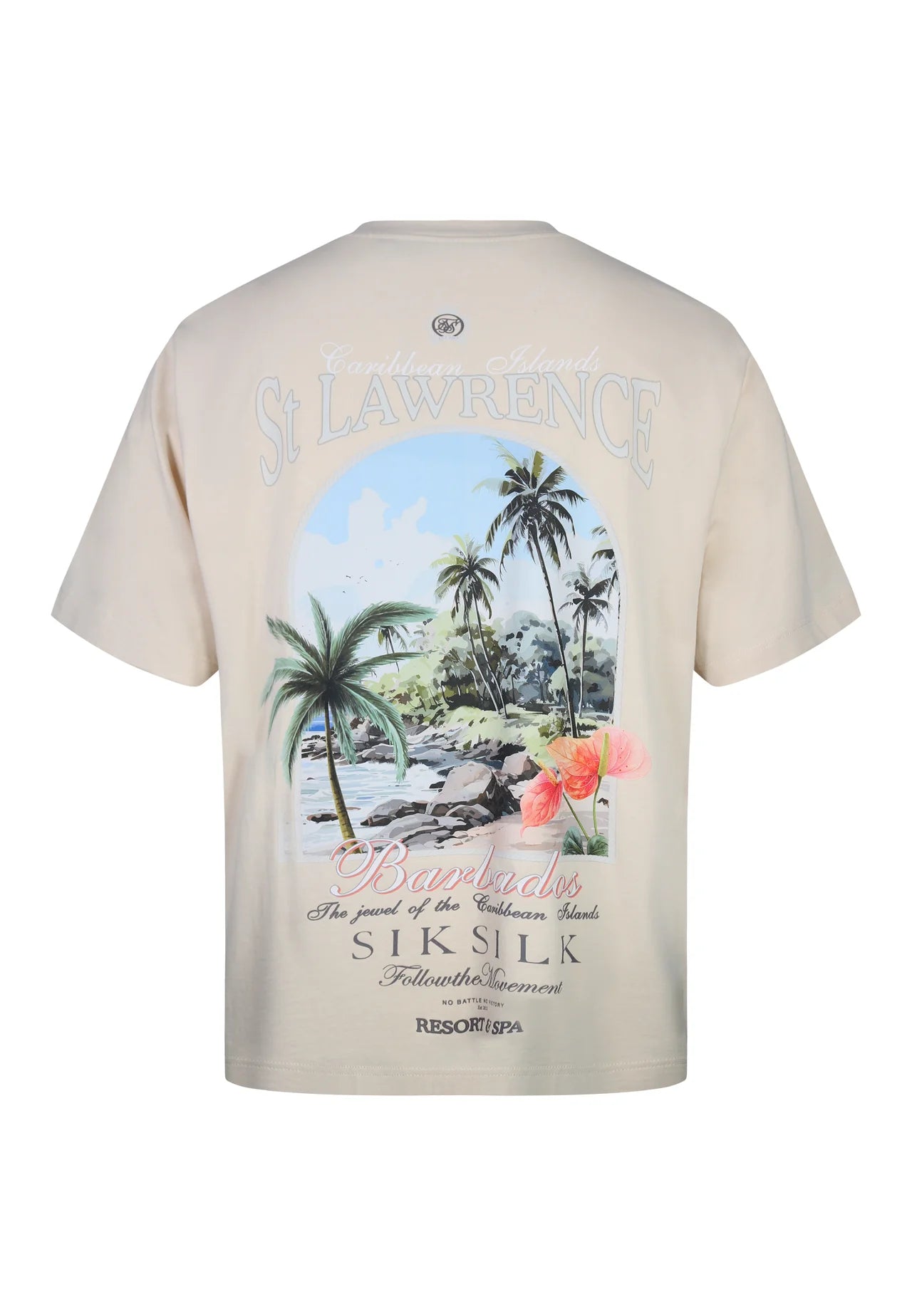 T-shirt Branca Estampada