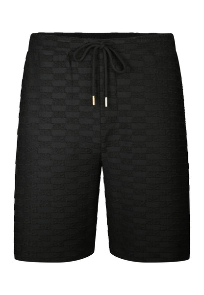Conjunto Preto em Tecido Towelling SikSilk