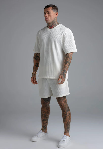 T-shirt Branca Texturada SikSilk