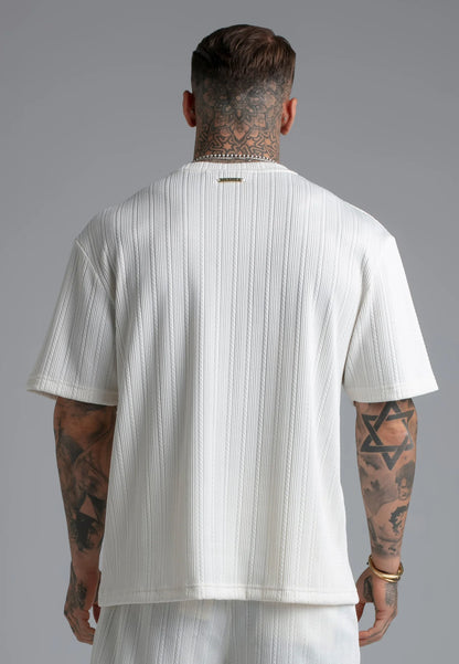 T-shirt Branca Texturada SikSilk