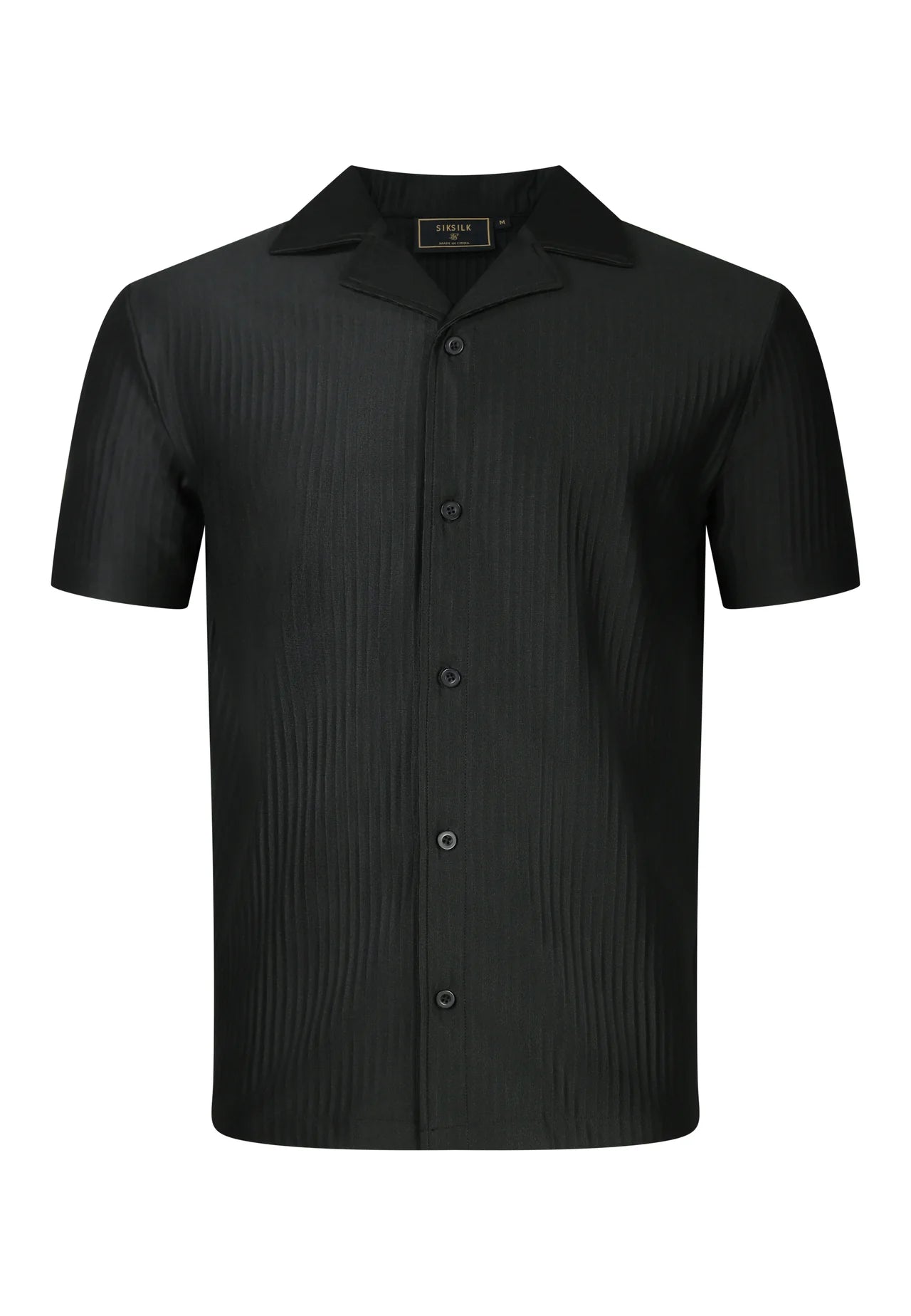 Camisa Preta SikSilk SS26