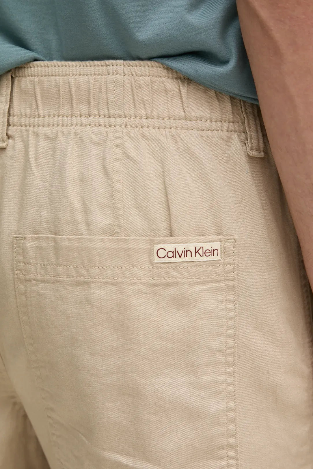 Calção Bege Calvin Klein SS25