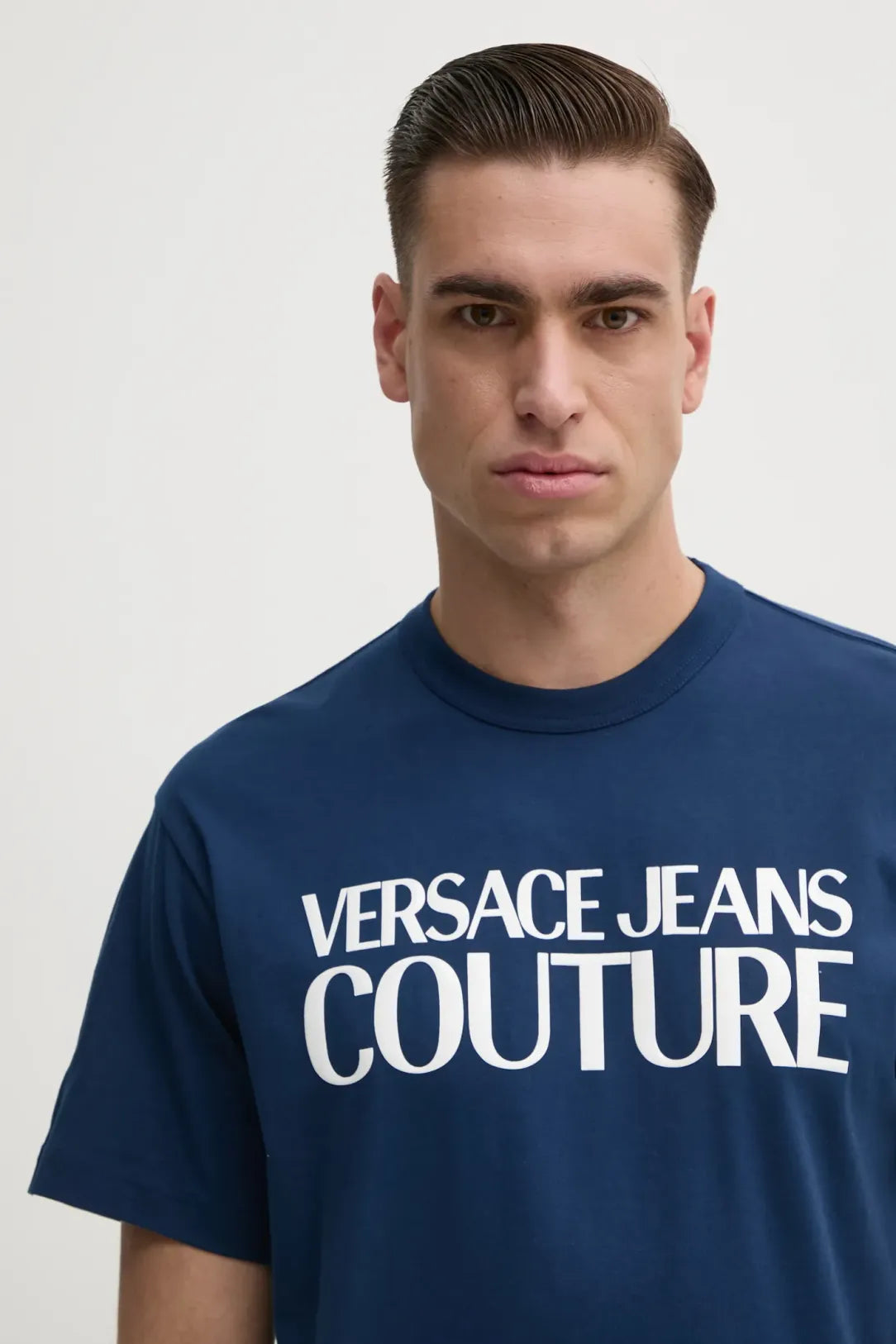 T-shirt Azul Versace Jeans Couture SS25