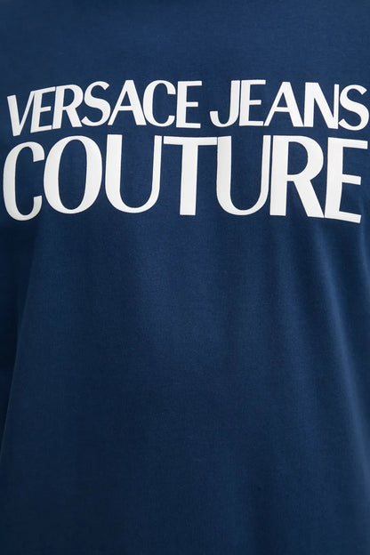 T-shirt Azul Versace Jeans Couture SS25 Versace Jeans Couture