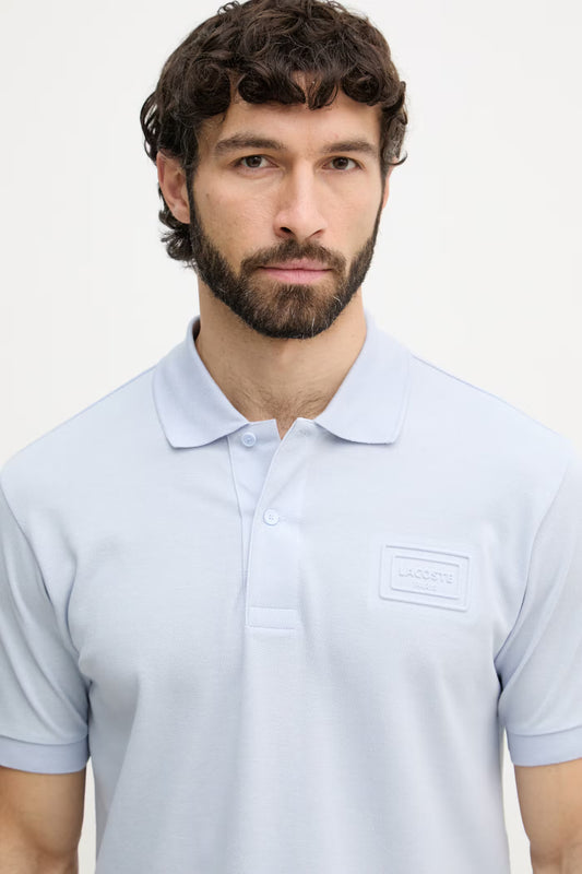 Polo Piquet Azul Claro