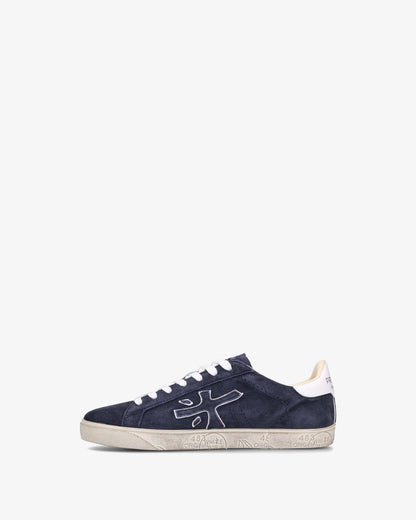 Sapatilhas Premiata Steven Azul SS26 Premiata