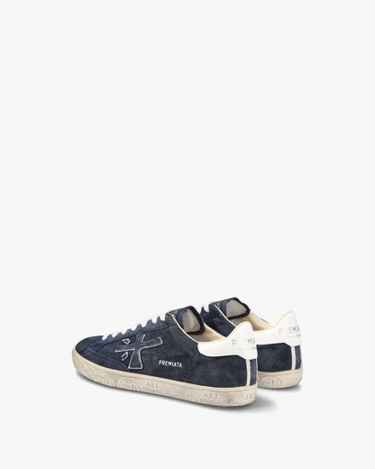 Sapatilhas Premiata Steven Azul SS26 Premiata