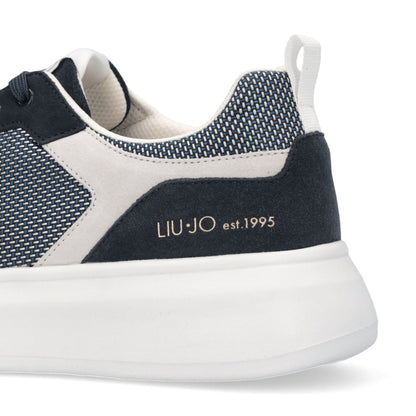 Sapatilha Azul com Bordado LIU JO