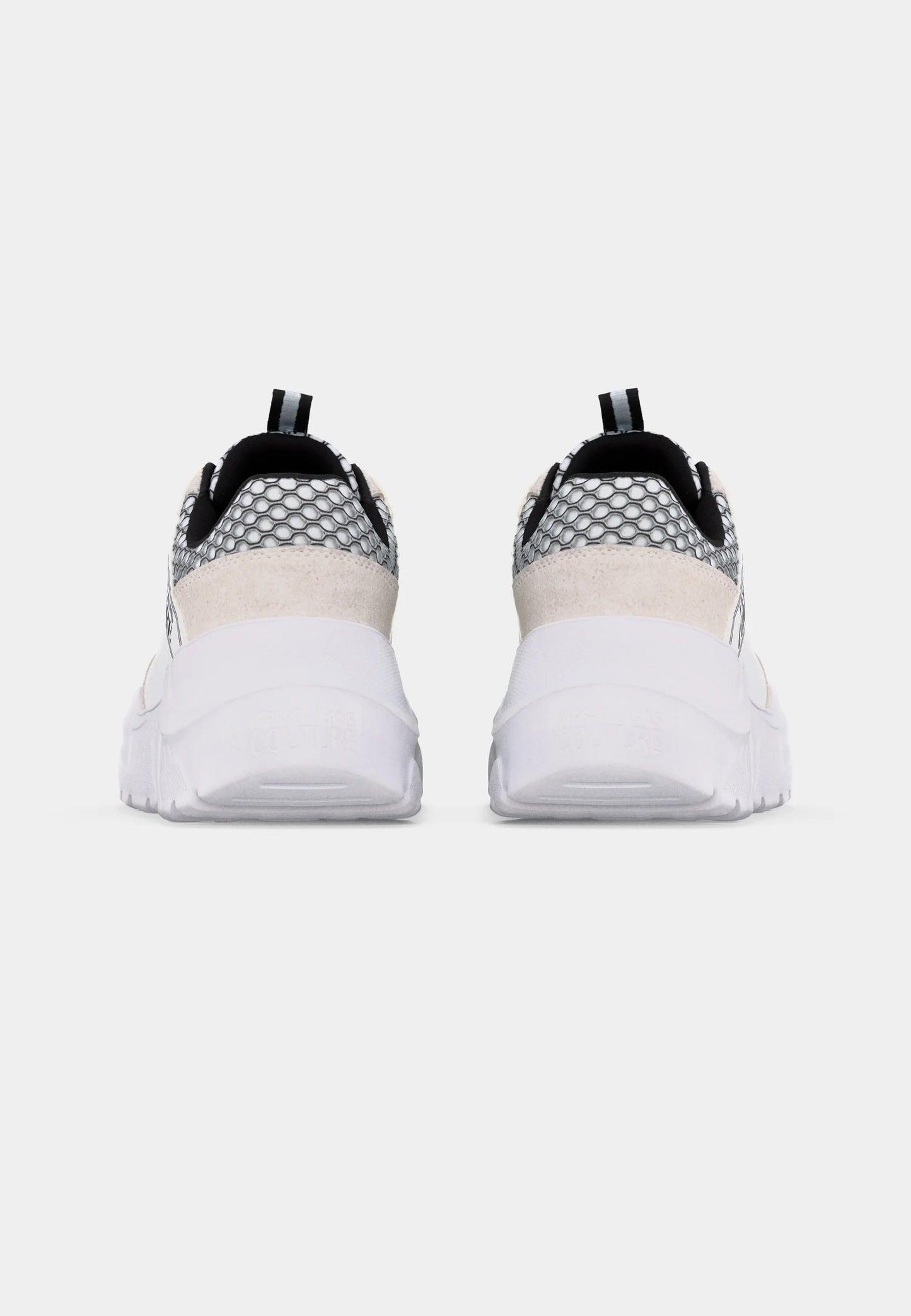 Sapatilhas Brancas e Beges Versace Jeans Couture SS26