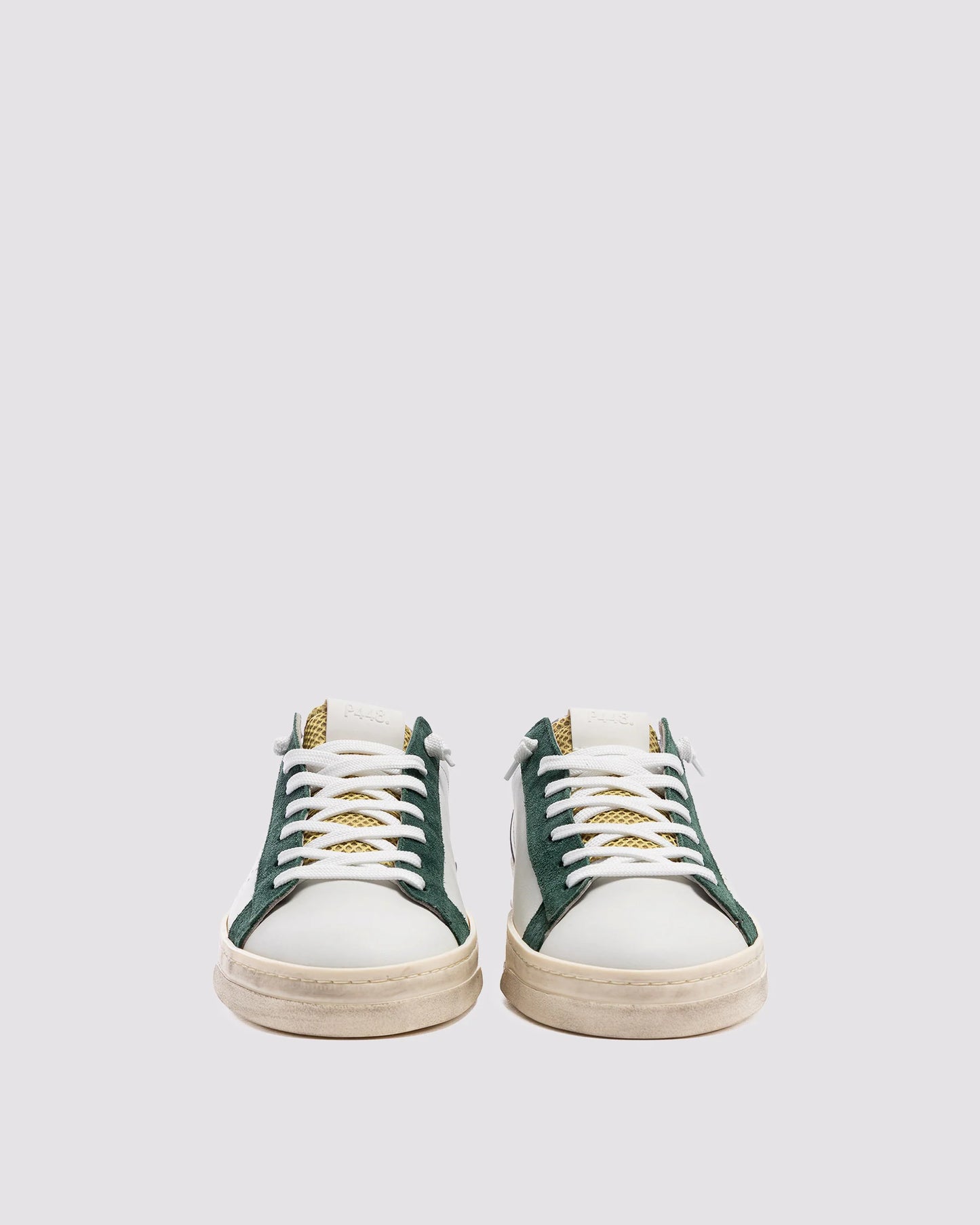 Sapatilhas Brancas e Verdes P448 SS26