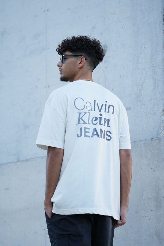 T-shirt Calvin Klein Bege J30J326870 FW24