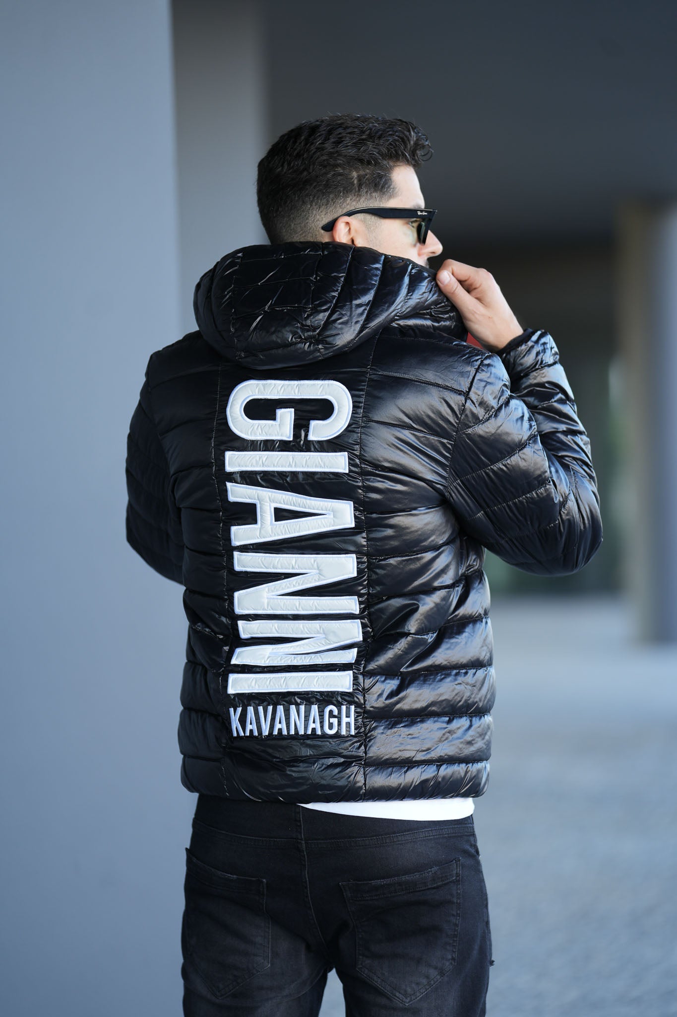 Casaco Gianni Kavanagh Preto GKM006085 FW24