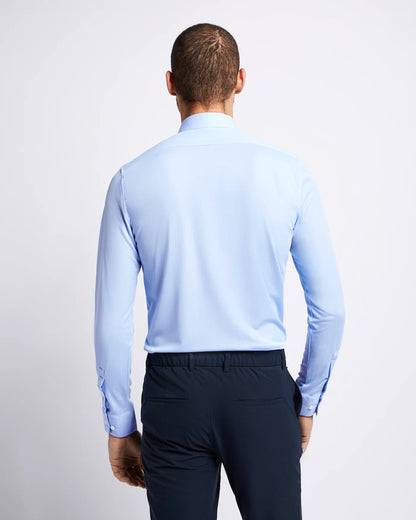 Camisa Azul Tecido Técnico Gianni Lupo