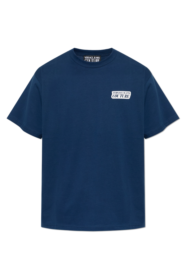 T-shirt Azul Versace Jeans Couture SS26