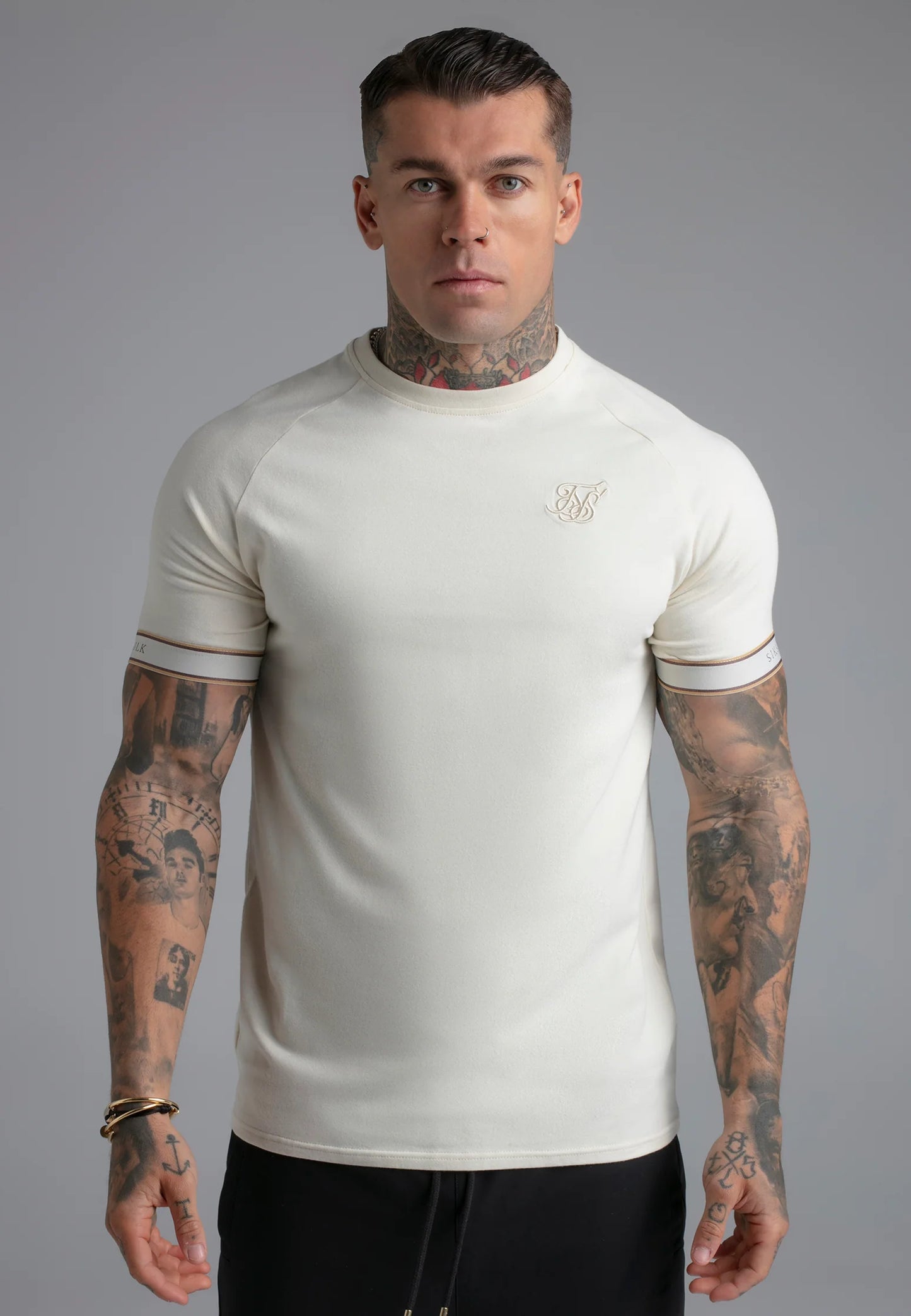 T-shirt Bege SikSilk SS26