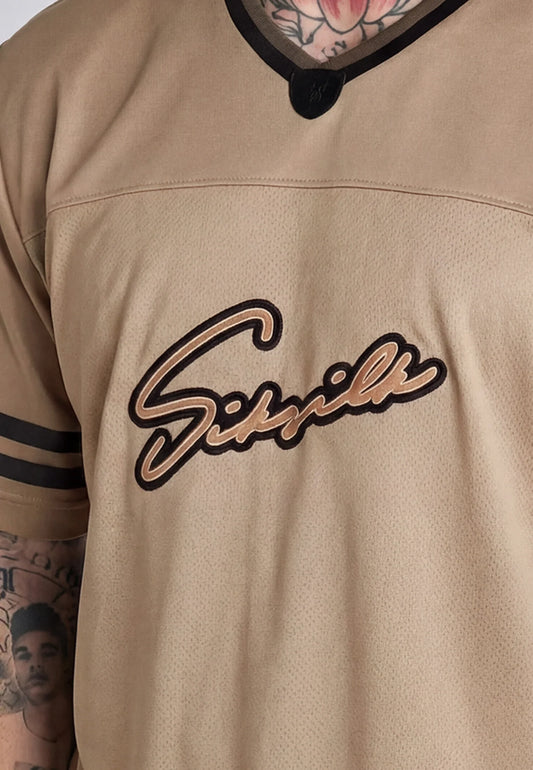T-shirt Bege SikSilk SS26