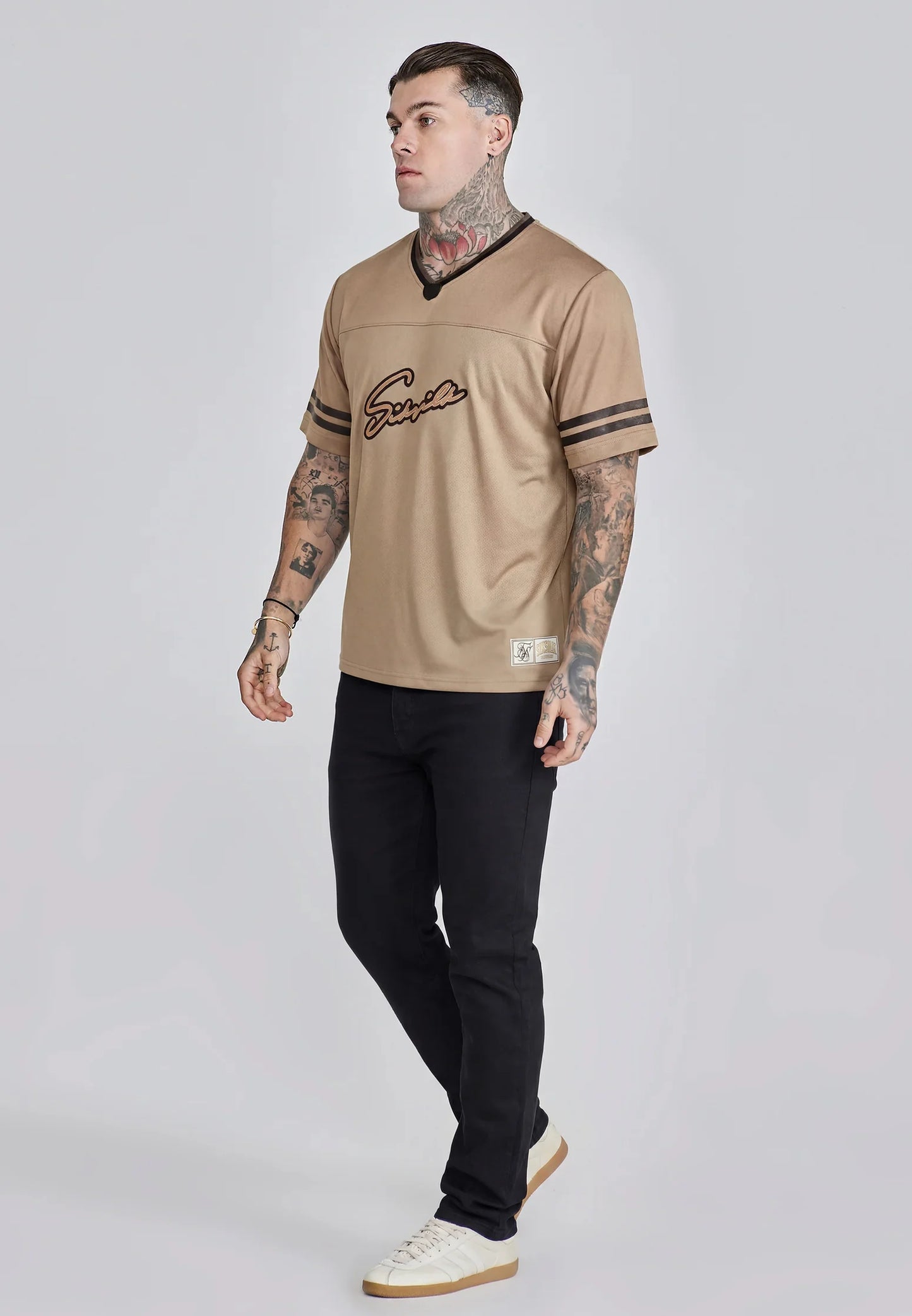 T-shirt Bege SikSilk SS26