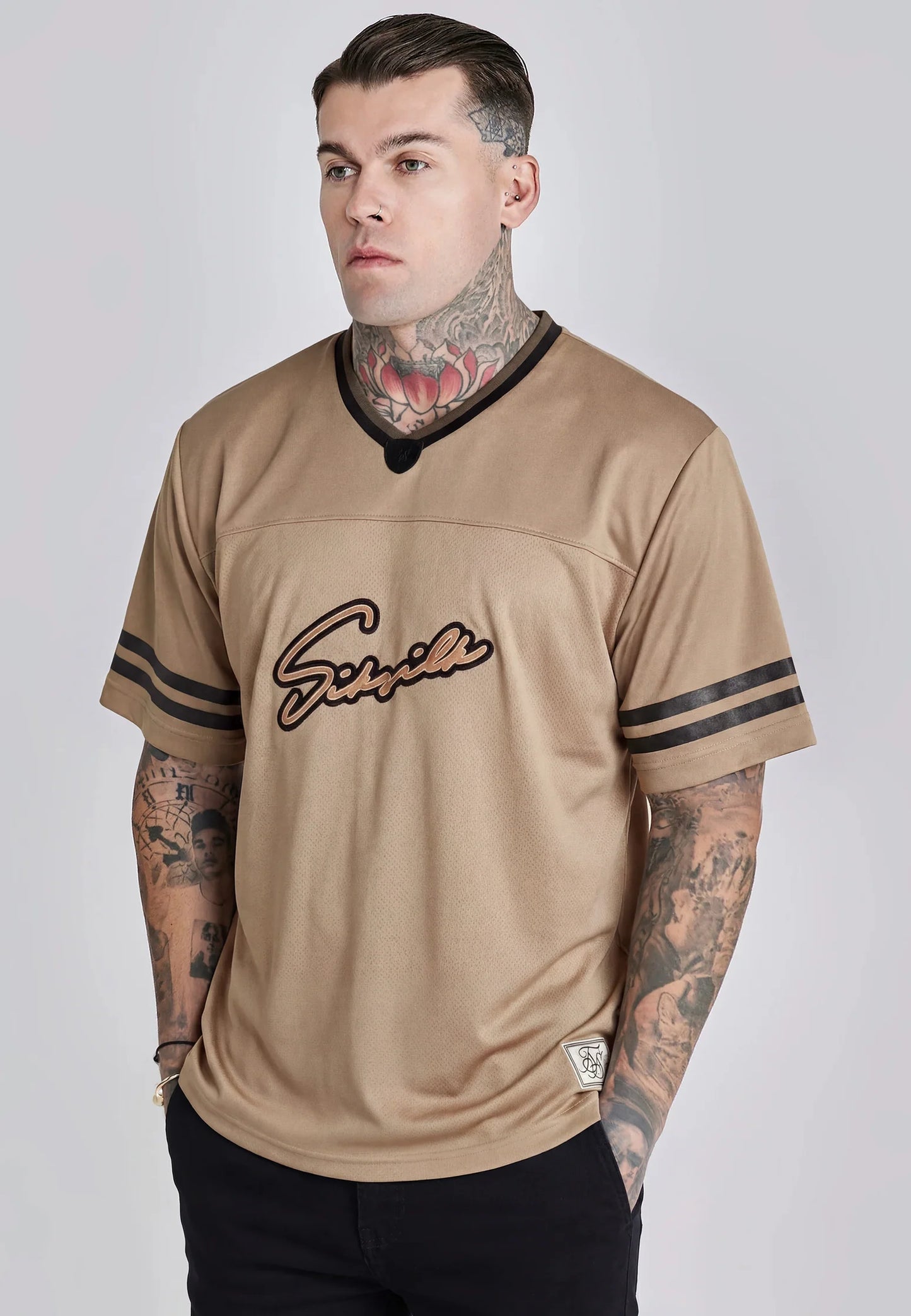 T-shirt Bege SikSilk SS26