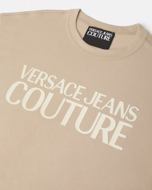 T-shirt Bege Versace Jeans Couture SS26