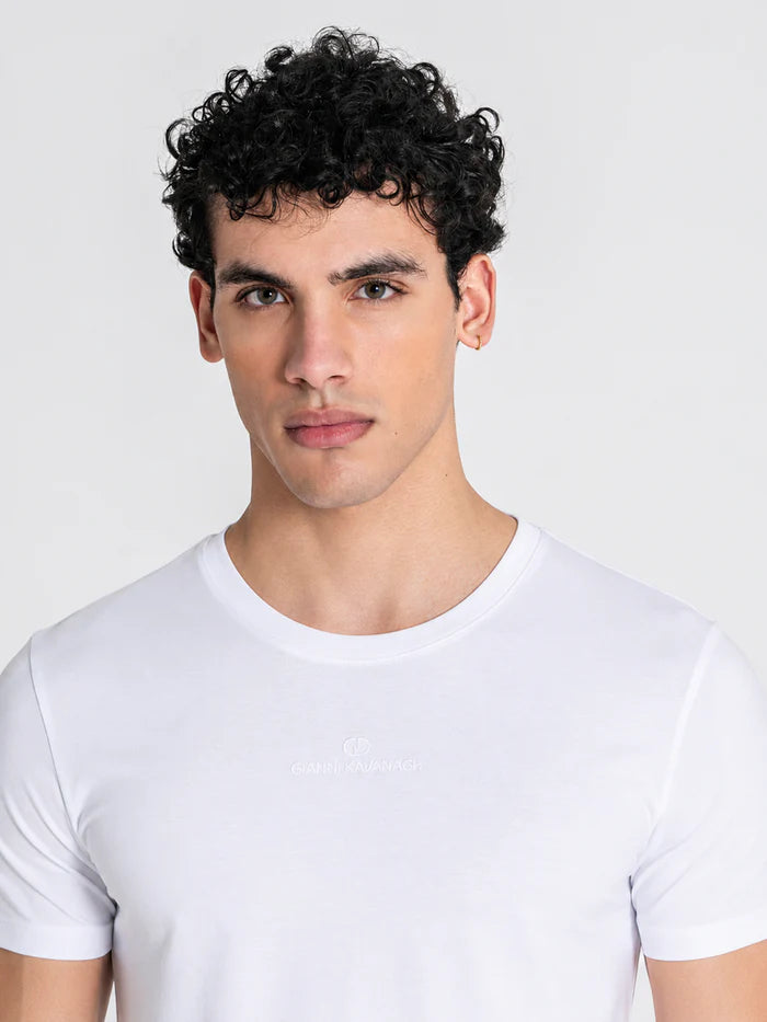 T-shirt Branca Slim Fit