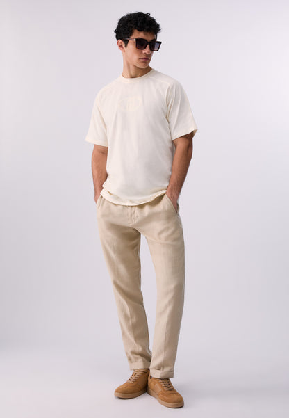 T-shirt Branca com Logo Regular Fit LIU JO