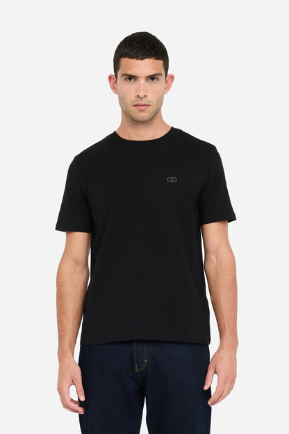 T-shirt Preta Liu Jo SS26 LIU JO