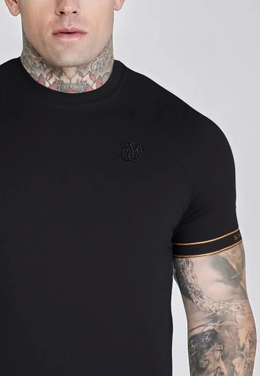 T-shirt Preta SikSilk SS26