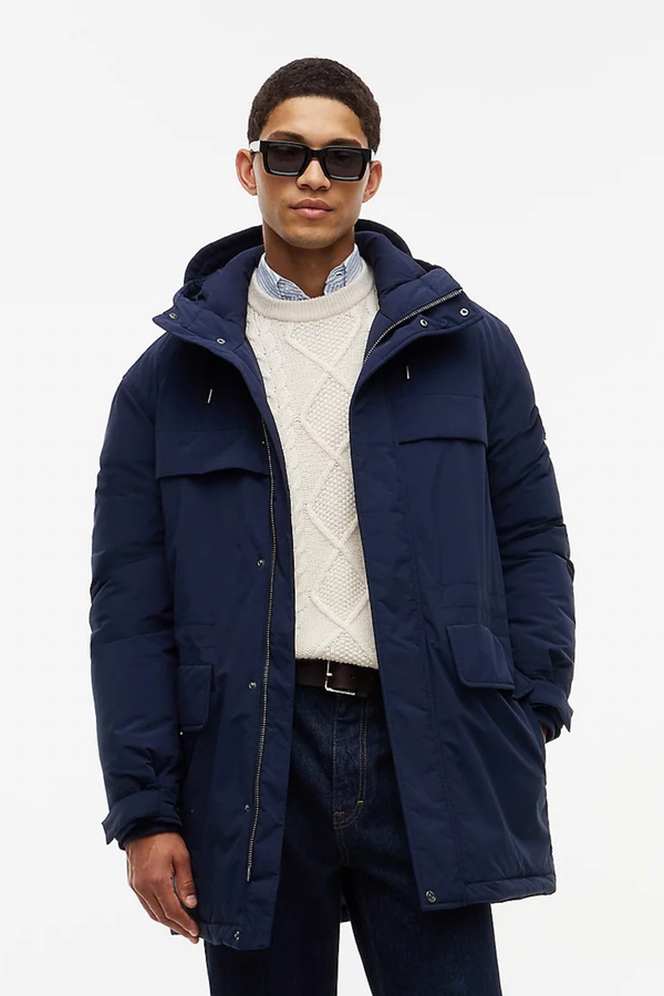Parka Tommy Hilfiger Azul