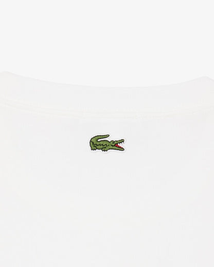 T-shirt Branca Embossed Logo Lacoste