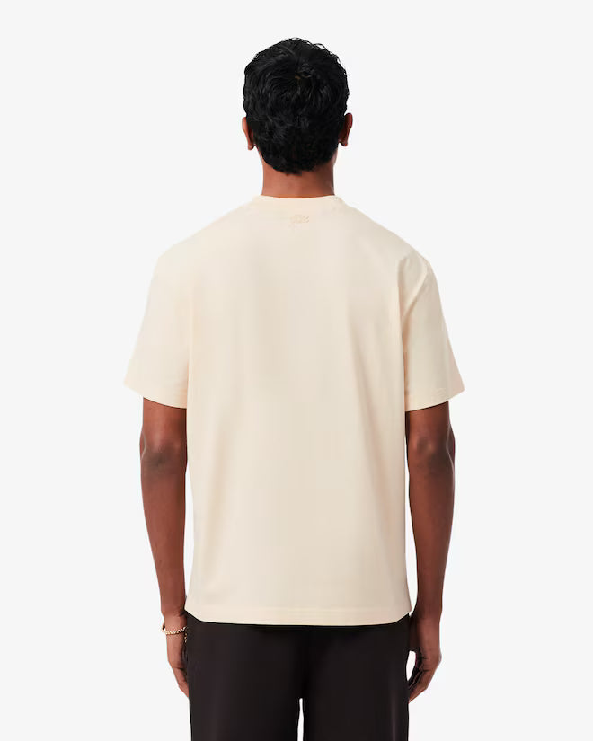 T-shirt Bege Lacoste SS26