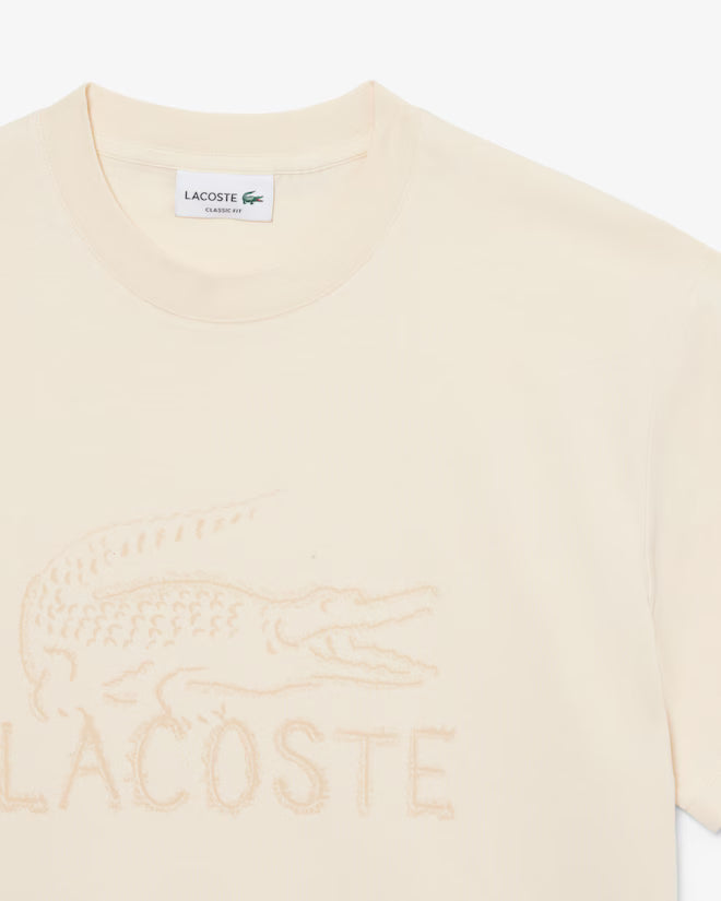 T-shirt Bege Lacoste SS26